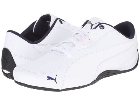 puma white leather sneaker men.